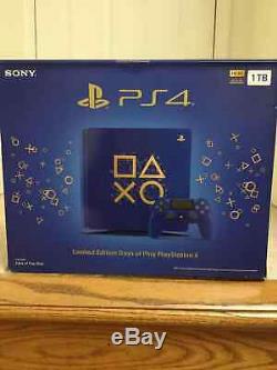 BRAND NEW Sony PlayStation 4 PS4 1TB Limited Edition Days of Play Console Bundle