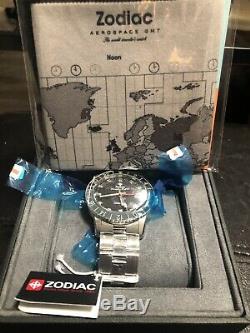 BRAND NEW UNUSED Zodiac Aerospace GMT Automatic ZO9400 Limited Edition (of 182)