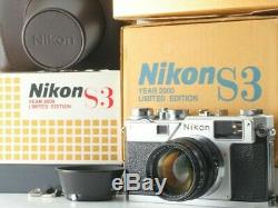 BRAND NEW UNUSEDNikon S3 Year 2000 Limited Edition with50mm f1.4 From JAPAN 1498