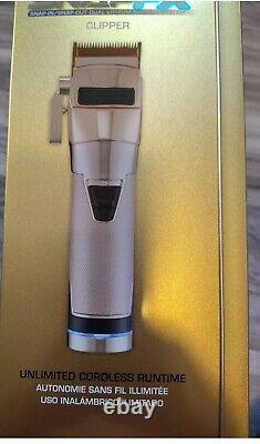 BaBylissPRO SNAPFX Hair Clipper for Men FX890GI Limited Edition Gold BRAND NEW