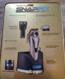 BaBylissPRO SNAPFX Hair Clipper for Men FX890GI Limited Edition Gold BRAND NEW