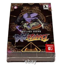 Battle Axe Badge Edition Nintendo Switch 2021 Brand New Limited Run Numskull