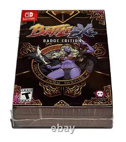 Battle Axe Badge Edition Nintendo Switch 2021 Brand New Limited Run Numskull