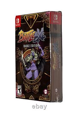 Battle Axe Badge Edition Nintendo Switch 2021 Brand New Limited Run Numskull