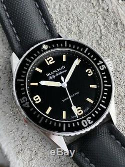 Blancpain Fifty Fathoms Bathyscaphe Limited Edition for HODINKEE Brand New
