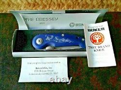 Boker Tree Brand Odessey 2001 Limited Edition #176 NOS! /RARE