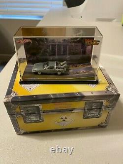 Brand New 2011 Sdcc Hot Wheels Exclusive Back To The Future Delorean