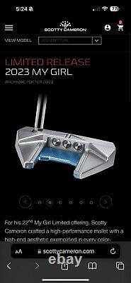 Brand New! 2023 Scotty Cameron My Girl Putter Limited Edition Release 34