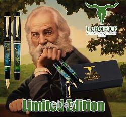 Brand New 2024 LeBOEUF Walt Whitman Limited Edition Roller Ball Pen