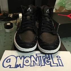 Brand New Air Jordan 1 Opening Day Pack Barons Black 2008 Sz 12 Deadstock