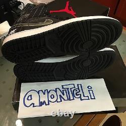 Brand New Air Jordan 1 Opening Day Pack Barons Black 2008 Sz 12 Deadstock