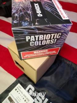 Brand New Authentic Limited Edition Usa4th Of July Model G-shock Dw6900us24-2cr