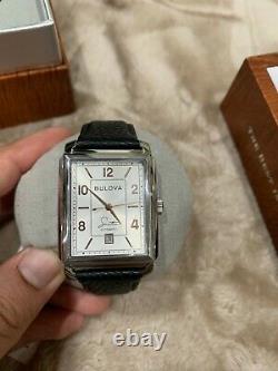 Brand New Bulova Frank Sinatra 96B379 Limited Edition Leather Band Mens Watch