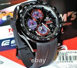 Brand New Casio Edifice Eqs-900tms-1 Solar Tom`s Racing Limited Lexus Genuine