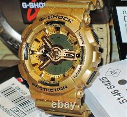 Brand New Casio G-shock Ga-110gd-9a Gold Rare Limited 100% Genuine