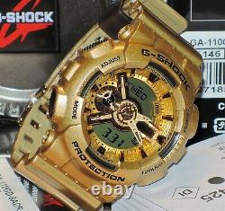 Brand New Casio G-shock Ga-110gd-9a Gold Rare Limited 100% Genuine