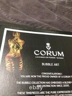 Brand New Corum Bubble Watch Limited Edition Dani Oliver Face, number 77 Of 88