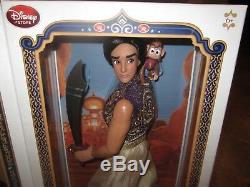 Brand New Disney Store 17 Limited Edition Jasmine Jafar Aladdin Dolls