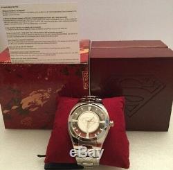 Brand New Fossil Superman Rotor Watch Wb DC Ll1001 Automatic Limited Edition