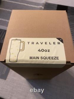 Brand New Hydrojug Main Squeeze Traveler 40oz LIMITED EDITION