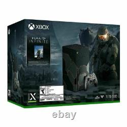 Brand New IN HAND Xbox Series Halo Infinite X Console Bundle LIMITED EDITION