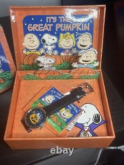 Brand New! It's The Great Pumpkin Charlie Brown Fossil Limited Edition Watch