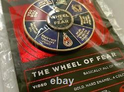 Brand New LIMITED EDITION Kurzgesagt Wheel of Fear Pin No 1