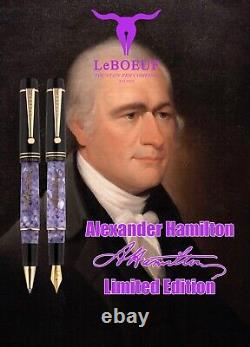 Brand New LeBOEUF ALEXANDER HAMILTON LIMITED EDITION ROLLER BALL