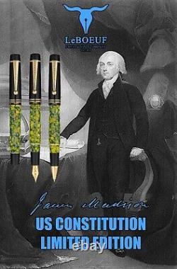 Brand New LeBOEUF James Madison US Constitution Limited Edition Roller Ball Pen