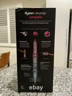 Brand New Limited Edition Dyson Airwrap Nickel And Fuchsia Complete Styler