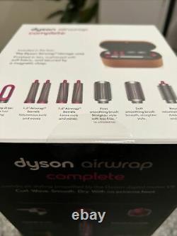 Brand New Limited Edition Dyson Airwrap Nickel And Fuchsia Complete Styler