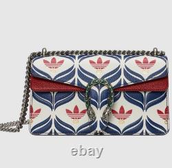 Brand New Limited Edition Gucci X Adidas Dionysus Small Shoulder Bag $4500