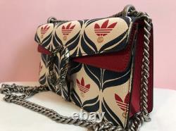 Brand New Limited Edition Gucci X Adidas Dionysus Small Shoulder Bag $4500