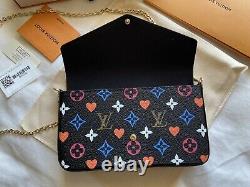 Brand New Limited Edition Louis Vuitton Felicie Game On