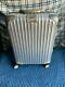 Brand New Limited Edition Rimowa Aluminum Topas 22 Two Toned (silver) Luggage