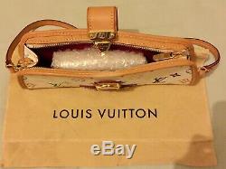 Brand New Louis Vuitton Multicolour Blanc, Limited Edition Evening Bag