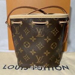 Brand New Louis Vuitton Nano Noe Monogram Made in France with Receipt