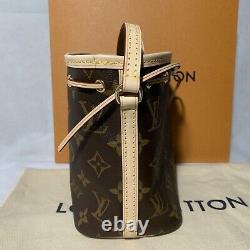 Brand New Louis Vuitton Nano Noe Monogram Made in France with Receipt