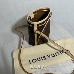 Brand New Louis Vuitton Nano Noe Monogram Made in France with Receipt