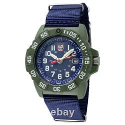 Brand New Luminox Navy Seal Canvas Band Blue Dial Model XS. 3503. ND Men's Watch