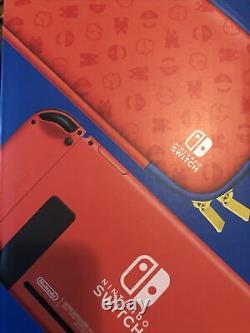 Brand New Mario Red and Blue Limited 35th Anniversary Edition Nintendo Switch