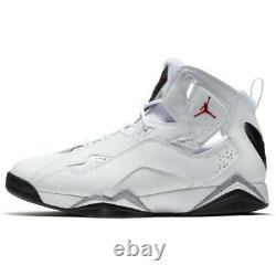 Brand New Men's Nike Air Jordan True Flight Basketball Sneakers White & Black