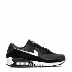 Brand New Men's Nike Air Max 90 Athletic Leather Lifestyle Sneakers Black Gray