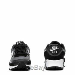 Brand New Men's Nike Air Max 90 Athletic Training Leather Sneakers Black