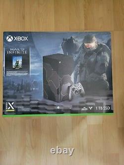 Brand New Microsoft Xbox Series X Console Halo Infinite Limited Edition Bundle