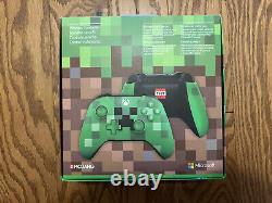 Brand New Minecraft Creeper Limited Edition Wireless Controller Xbox One