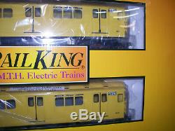 Brand New Mth # 30-20627-3 Nyc Mta R-12 Two Car Subway Non Powered Work Trains