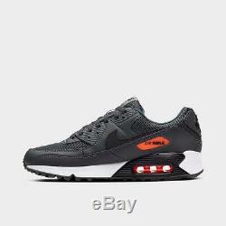 Brand New Nike Air Max 90 Athletic Basketball Leather Sneakers Gray & Black