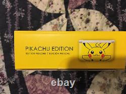 Brand New Nintendo 3DS XL Pikachu Yellow Limited Edition Official USA US Version