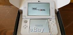 Brand New Nintendo New 3DS XL Pearl White Limited Edition 128GB Upgrade RARE